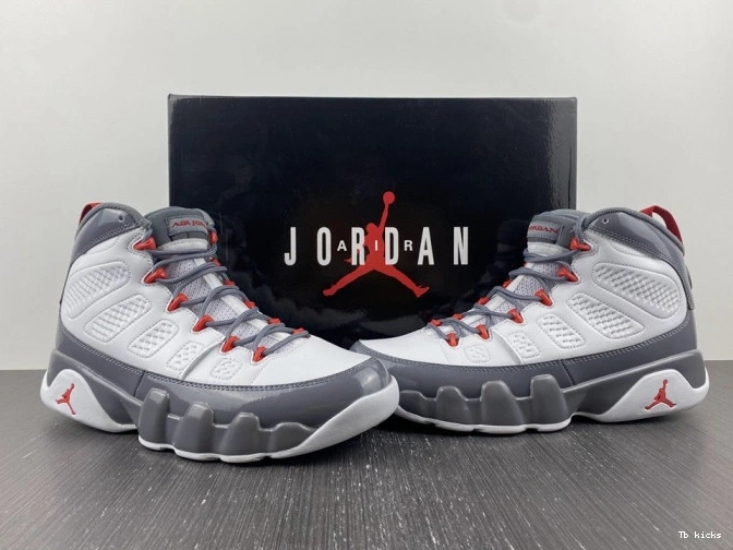 Cheap TBK Red CT8019-162 Jordan 9 Air Fire 0813